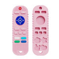 【Innovative design】Silicone Baby Teething Toys BPA Free TV Remote Control Shape Teething Toys Chew Relief Soothe Babies Gums for Babies Toddlers. 