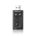 USB SOUND CARD 7.1 Plug and Play External USB Sound Card Audio Adapter Mic Speaker Audio Interface For Laptop PC. 
