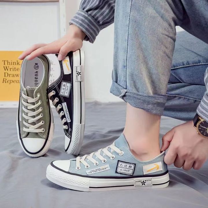 2023Summer%20New%20Low-Top%20Canvas%20Shoes%20Men's%20Korean-Style%20Change%20National%20Fashion%20All-Matching%20Fashion%20Shoes%20Fashion%20Cloth%20ShoesinsBoard%20Shoes%20-%20Image%202