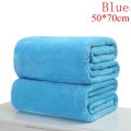 【BestGO】50x70cm Super Soft Warm Solid Warm Micro Plush Fleece Blanket Throw Bedding Travel Blanket Bedspread Plush Cover. 