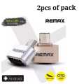 2pcs Micro USB OTG Adapter To Android Smart Phone / Pen Drive Connector COMBO-Micro Otg Adapter for Mobile Devices - Micro USB (Male) to USB (Female). 