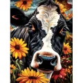 Full diamond new dot diamond cross stitch animal cow living room bedroom sunflower 5d diamond painting restaurant simple. 