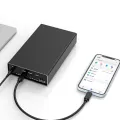 Dual Bay Hard Drive Enclosure Support Uasp M.2 Nvme Ssd Case Type-C 10gpbs Clone Duplicator 2.5/3.5inch Sata Hdd Enclosure. 