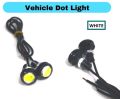 2pcs Eagle Eye LED Light for car interior, body kit -White. 