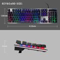 Fantech KX302s Mouse And Keyboard Combo 104Key English Keyboard 8000DPI Adjusted Professional Wired Mouse For Mouse Gamer. 