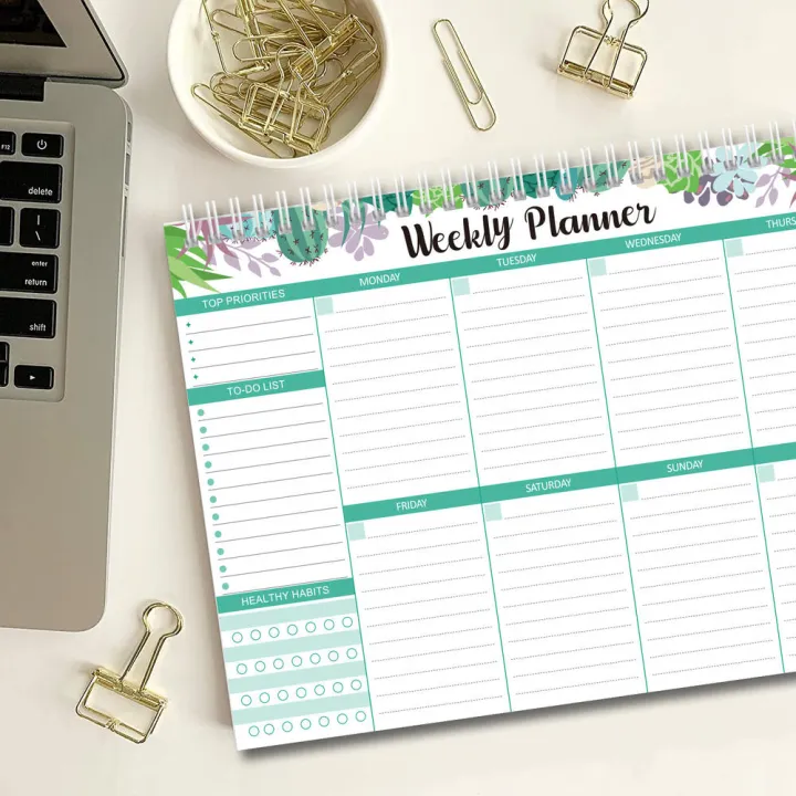 52%20sheets%20Weekly%20planner%20Motivational%20Top%20priorities%20Wide%20Planning%20notepad%20Tasks%20Notepad%20To-do%20planner%20for%20Office%20School%20Busy%20-%20Image%203