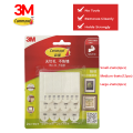 ShopSphere Real 3M Command &Frame Hanging Strips Command strips Damage-Free hooks& hanger 20pcs Value Pack. 