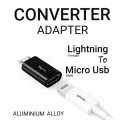 Micro USB to Lightning Adapter,Lightning Female to Micro usb Male Charging Adapter. 