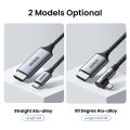 UGREEN USB C to HDMI Cable 4K 60HZ USB Type C Thunderbolt 3 HDMI Adapter Braided Cord Compatible for MacBook Pro, MacBook Air, iPad Pro, Samsung Galaxy S20 S10 Note 9. 