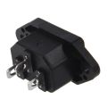 3X IEC 320 C14 Male Plug 3 Pins PCB Panel Power Inlet Socket Connector. 