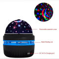 LED Mini Starry Sky Disco Star Projector Lamp Degree Rotation 2 In 1 Function for Sleep Aid Home Bedroom. 
