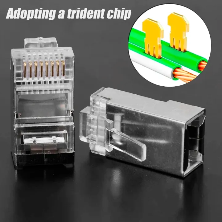 50/40/10pcs%20RJ45%20Connector%20CAT6%20CAT5e%20Modular%20Plug%20Network%20Gold%20Plated%20Ethernet%20End%20Network%20Plugs%20Cable%20Head%20PC%20Adapters%20-%20Image%202