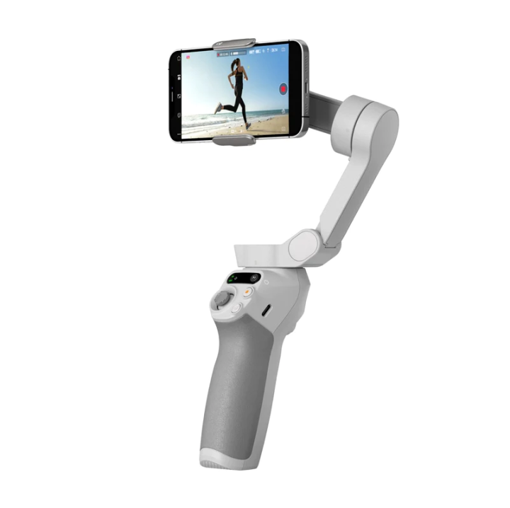 DJI Osmo Mobile SE Intelligent Gimbal, 3-Axis Phone Gimbal, Portable and Foldable, Android and iPhone Gimbal with ShotGuides, Smartphone Gimbal with ActiveTrack 6.0, Vlogging Stabilizer