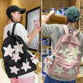 Breathable Backpack Y2K Bag Back Bag Laptop Bag Computer Bag Y2K Backpack Student Bag Stars Backpack School Bag. 
