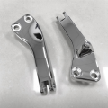 Chrome Passenger Foot Peg Mount Bracket Kit for Super & Wide Glide 06-17. 