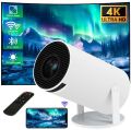 HY300 Smart Projector Android 11.0 MINI Portable 5G WIFI Home Cinema 720P for SAMSUNG Apple Outdoor 1080P 4K Movie HDMI. 