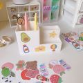 Panda Online 120PCS/Lot Cute Korean Stickers Ins Waterproof Bear Cartoon Sticker Set Phone Scrapbook Decorate. 