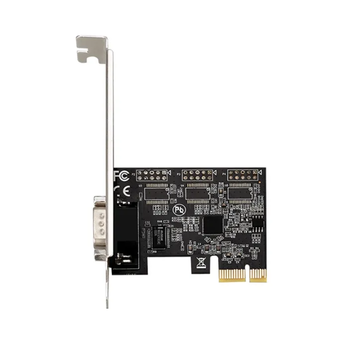 Pcie X1 to RS232 Serial Adapter Card Industrial Control Computer ...