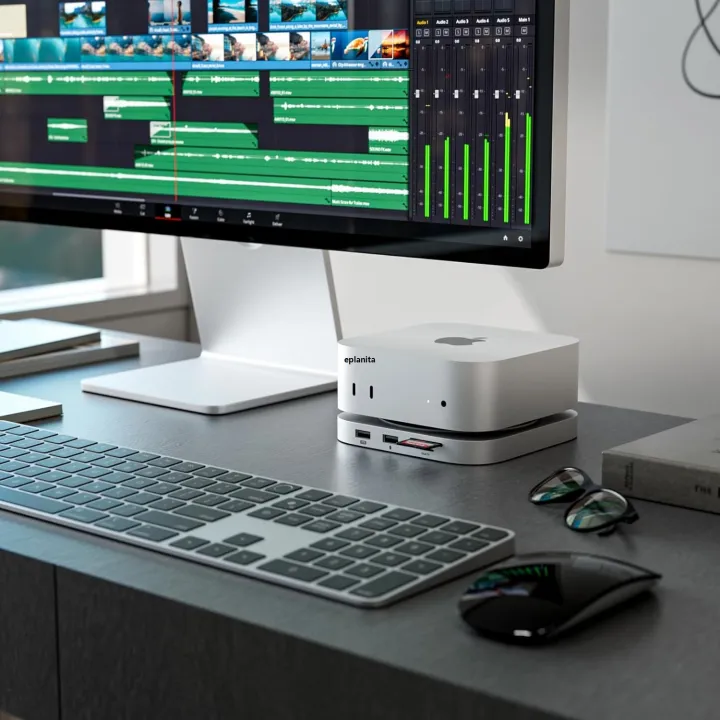 Minisopuru%20Mac%20Mini%20M4%20Dock%20Stand%20with%20M.2%20Nvme%20SSD%20Enclosure%204K60Hz%20HDMI%20SD/TF%20Card%20Multi-Port%20USB%20C%20HUB%20for%20Mac%20Mini%20M4/M4%20Pro%20-%20Image%206