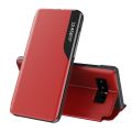 For Samsung Galaxy Note 8 Smart View Window Flip Stand Cover PU Leather Protective Case. 