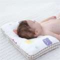 [Free gift] Kids Sleeping Pillows 0-10 Years Cotton Infant Baby Prevent Flat Head Pillow Toddler White Children Sleep Postioner. 