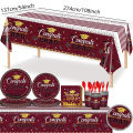 Desk Tablecloth Non-slip Full Protection 2023 Congrats Grad Table Cloth. 