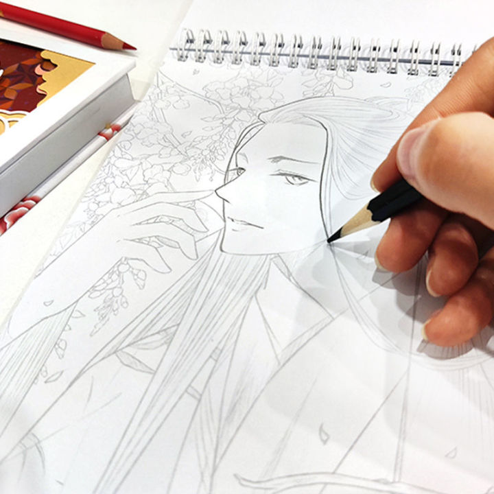 Novice%20Quick%20Painting%20Ancient%20Style%20Illustration%20Cartoon%20Self-Taught%20Suit%20Cartoon%20Tracing%20Book%20Cartoon%20Hand-Painted%20Illustration%20Coloring%20Exercise%20Book%20-%20Image%207