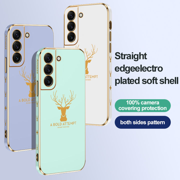 Vantime%20Luxury%206D%20Plating%20Soft%20Casing%20Silicone%20Square%20Frame%20Phone%20Case%20for%20Samsung%20Galaxy%20S22%20Ultra%205G%20Back%20Cover%20-%20Image%205