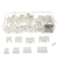 XH2.54 Jst Terminal Kit Wire Connector Adaptor 2P 3P 4P 5P 2.54mm 2.5mm Pin Header Housing Xh TJC3 230Pcs. 