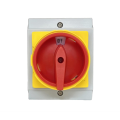 Isolator Switch Locking Fixed Padlock Rotary with Waterproof Enclosure 32A 3Phases 2 Positions On-Off. 