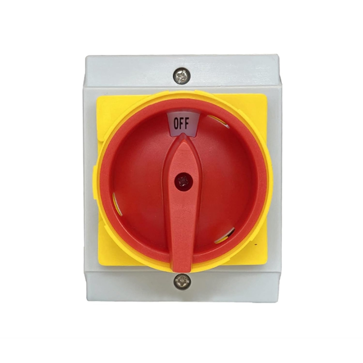 Isolator%20Switch%20Locking%20Fixed%20Padlock%20Rotary%20with%20Waterproof%20Enclosure%2032A%203Phases%202%20Positions%20On-Off%20-%20Image%202