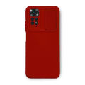 Slide Camera Lens Protection Phone Case For Redmi Note 11 Hard Silicone Shock Proof Back Cover. 