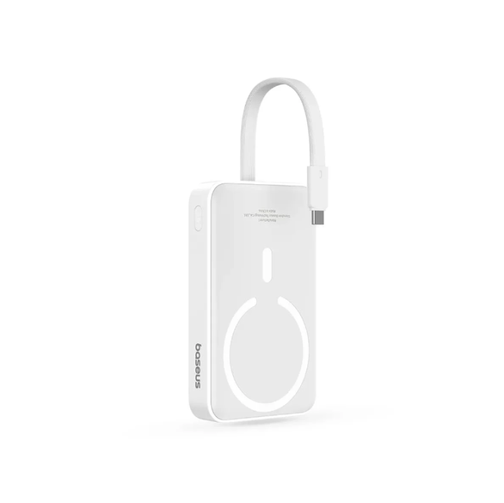 Baseus%20Magnetic%20Mini%20Wireless%20Fast%20Charge%20Power%20Bank%20Type-C%20Edition%20%2010000mAh%2030W%20Stellar%20White%20-%20Image%205