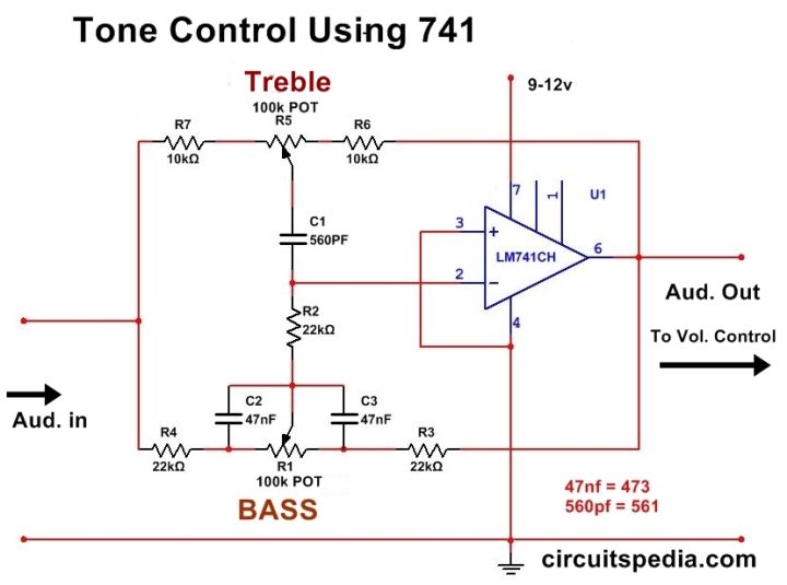 Pre%20Amplifier%20using%20741%20Dual%20IC%20PCB%20Board%20Only%20Production%20Diy%20Kit%20-%20Image%203