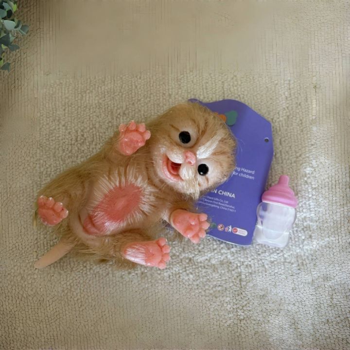 6Inch%20Mini%20Adorable%20Cat%20Reborn%20Doll%20Painted%20Whole%20Solid%20Silicone%20Lifelike%20Reborn%20Baby%20Dolls%20Toys%20For%20Kid's%20Gift%20Beb%C3%AA%20Reborn%20-%20Image%207
