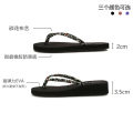 Non-Slip Korean Style Flat Heel Seaside Summer Slippers Beach Platform Internet Celebrity Women's Flip Flop Sweet Student Flip Flops Outerwear. 