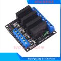 Low Level 5V 1 2 4 8 Channel Solid State Relay Module SSR G3MB-202P 240V 2A Output With Resistive Fuse For Arduino. 