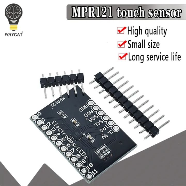 MPR121 Breakout V12 Capacitive Touch Sensor Controller Module I2C ...