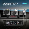 Fullhaodd Car Radio Bluetooth Single Din Car Stereo, 1 Din Car Audio with Phone Holder, Support FM/MP3/AUX/USB/TF Card. 