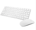Mini Wireless 2.4Ghz White Keyboard and Mouse Combo. 