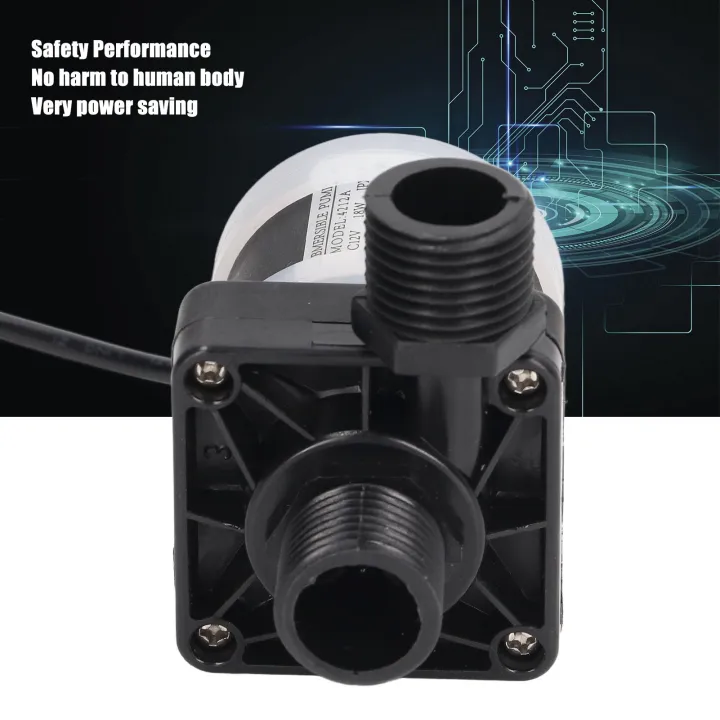 Mini%20Fountain%20Pump,%2018W%20Quiet%20Small%20Submersible%20Pump%20DC12V%20for%20Cooling%20System%20Circulation%20for%20Fish%20Tank%20-%20Image%207