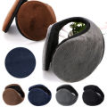 Ear Muffs Winter Thick Ear Warmers Fleece Plush Earmuffs Cover Behind Band Head Ear Guard. 