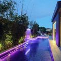 RGB Color Changing LED Pool Lights Submersible Pool Lights with Remote. 