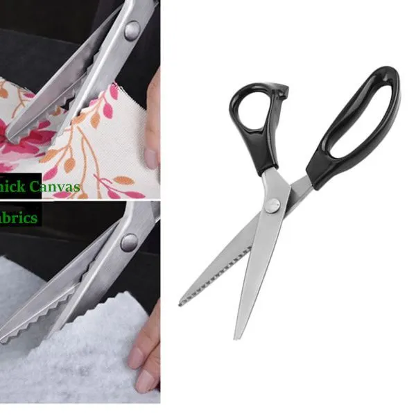 ZigZag%20Cut%20Scissors%20/%20Pinking%20Shears%20-%20Precision%20Stainless%20Steel%20Zig%20Zag%20Scissors%20for%20Tailoring,%20Sewing%20Dressmaking,%20Leather%20Craft%20Fabric...%20-%20Image%202