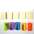 Shoe Shaped Sharpener/Cutter Magic Multicolor-01 pcs + Eraser 01 pcs. 