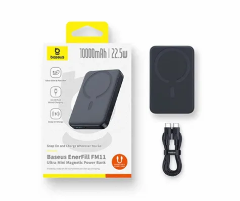 Baseus%20EnerFill%20FM11%20Ultra-Mini%20Magnetic%20Power%20Bank%2010000mAh%2022.5W%20(Includes%20Simple%20Cable%20Type-C%20to%20Type-C%2020V/3A%2030cm%20Black)%20-%20Image%203