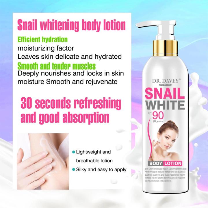 DR.DAVEY%20Snail%20White%20SPF90%20Fairness%20Body%20Lotion%20300ml%20-%20Image%203