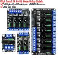 5V Relay 1 2 4 8 Channel For OMRON SSR High Low Level Solid State Relay Module 250V 2A For Arduino. 