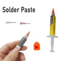 solder paste 20g New Type Low Temperature Syringe Smd Solder Paste Flux for Soldering Led Sn42Bi58 Repair Welding Paste Toolhand tools. 