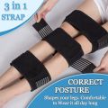 NUCARTURE Bow Leg Correction Belt for Men O/X type Women Leg Corrector O/X type Leg Correction Support Strap Brace Bandage (SMALL) FROM, INDIA (ABR). 